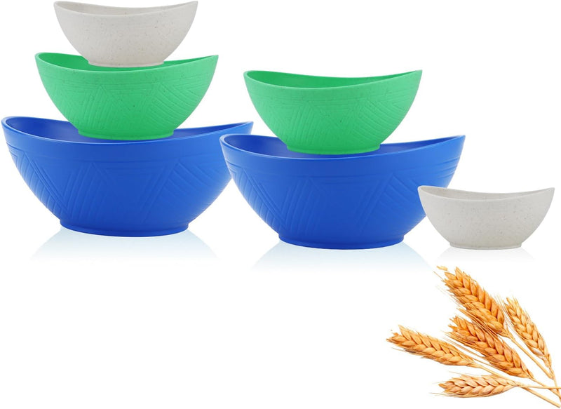 Salad Bowls Set of 6 with 3 Size