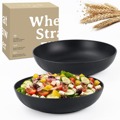 Large salad bowls,65 oz Salad bowls set of 2