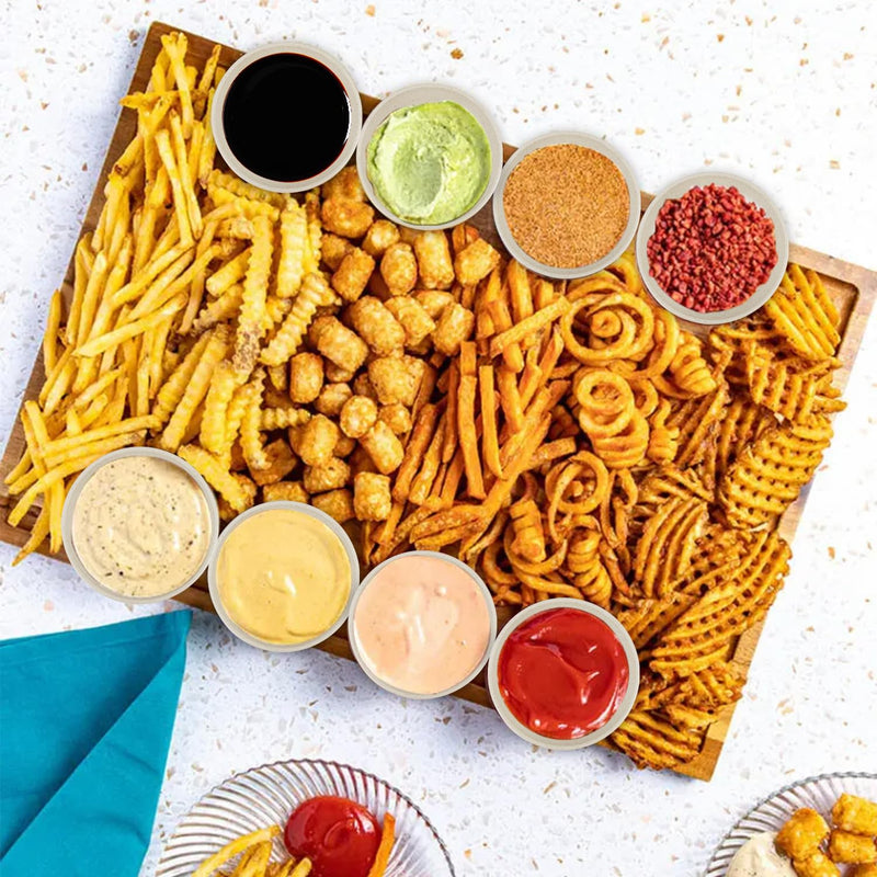 soy sauce dish 4 inch set of 8, small wheat straw plates 1.5oz